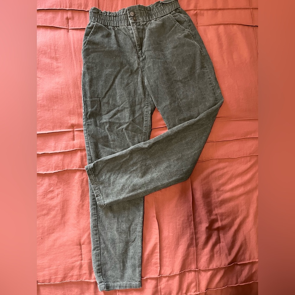 Frankie brand Like New Corduroy Paper Bag, Waist Pants.